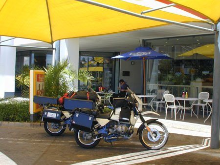 lunch on way to jo-burg 2002